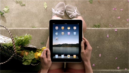 jambe écraté iPad streaming nue fille